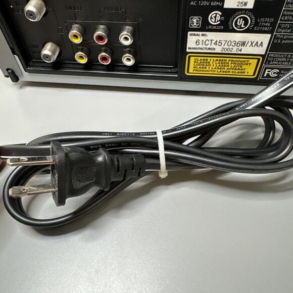 Samsung DVD-V2000 DVD VCR Combo w/ Remote 4 Head Hi-Fi Stereo VHS Player TESTED - Picture 14 of 16